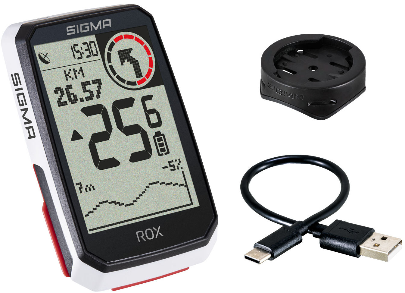 Sigma | ROX 4.0 | GPS fietscomputer met hoogtemeting en intelligente navigatie