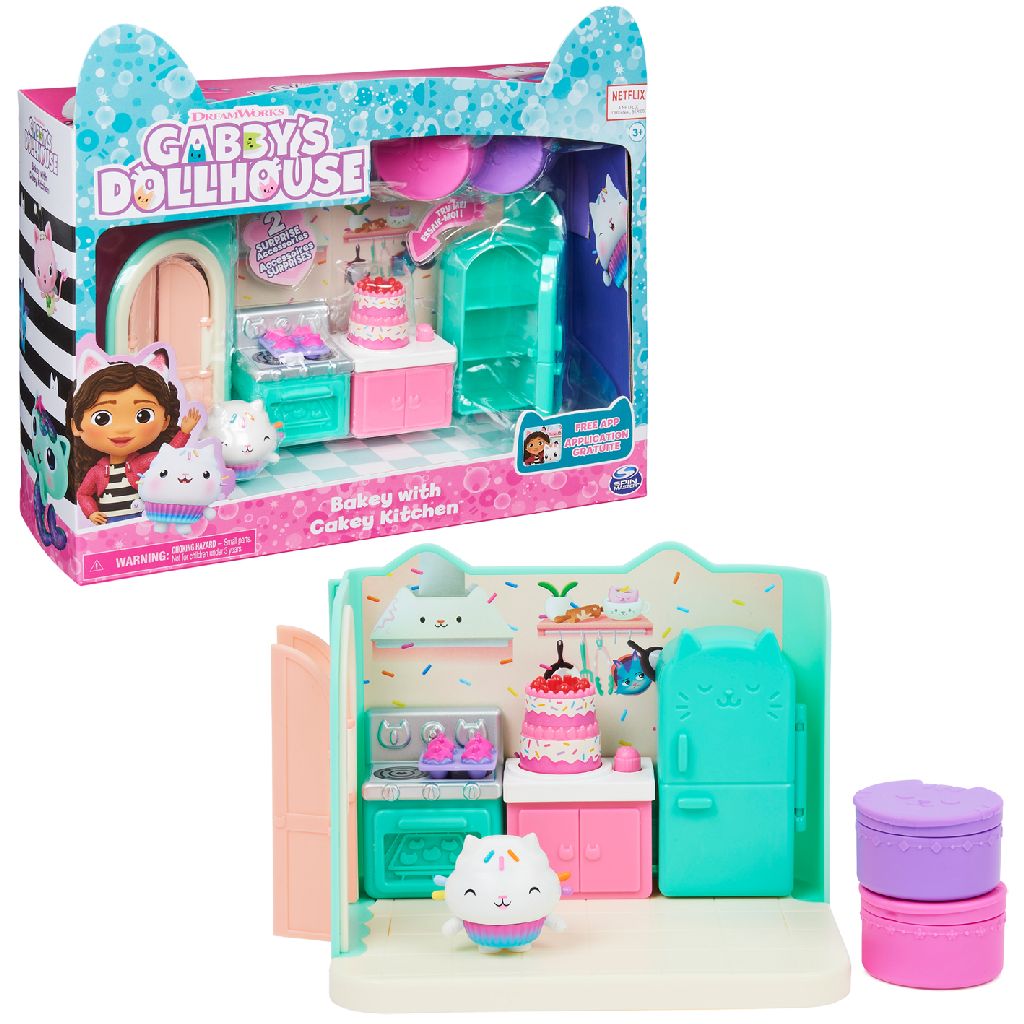 DreamWorks | Poppenhuis | Bakken met Cakey keukenspeelset