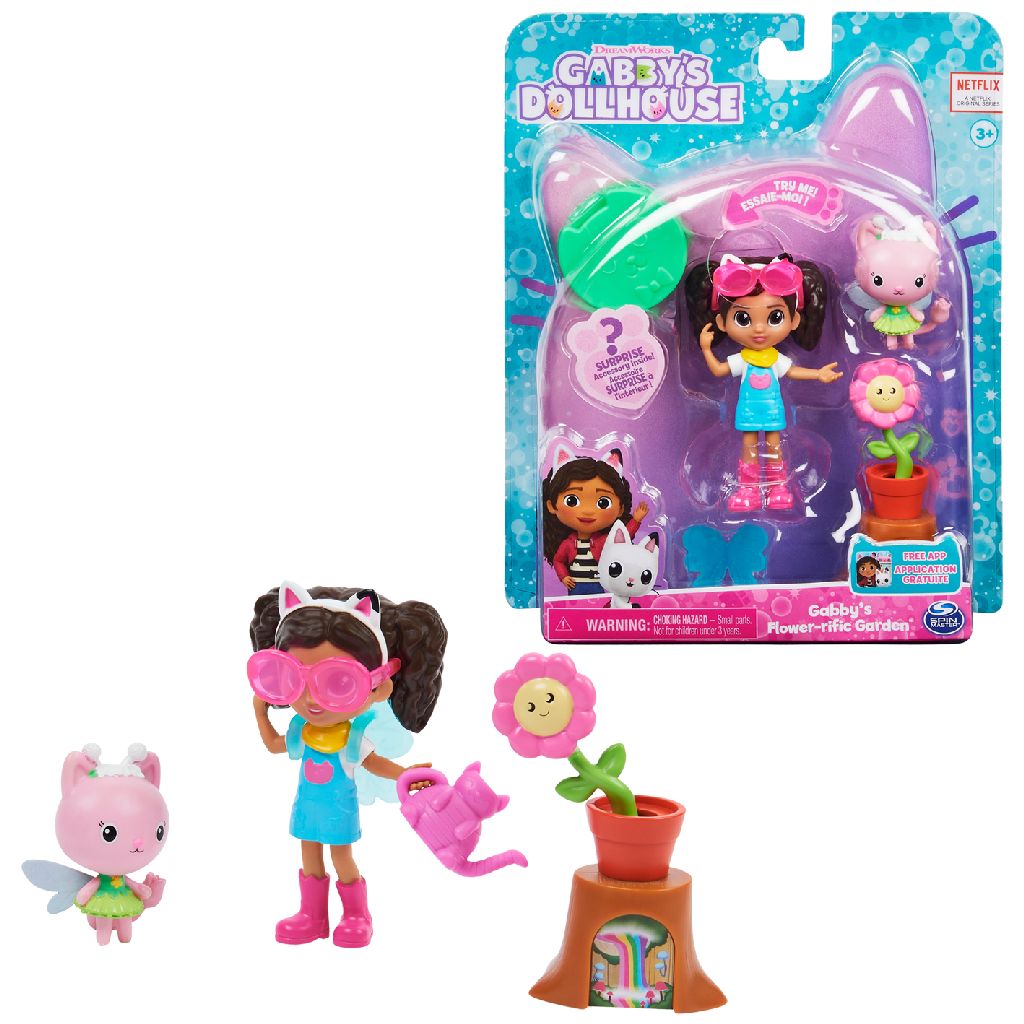 DreamWorks | Gabby's Dollhouse Cattivity Pack Bloementuin (2010008)