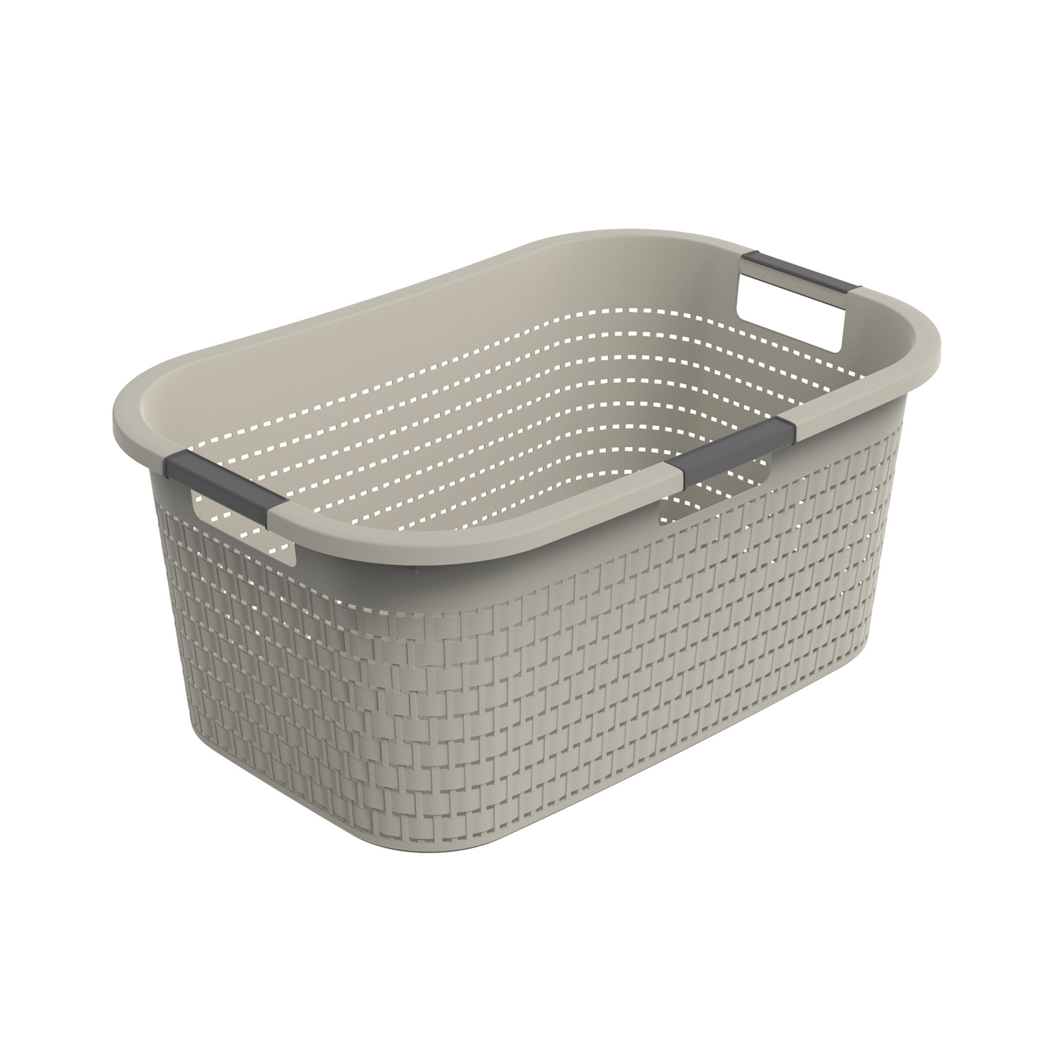 Rotho | Wasmand 40L | Country Cappuccino