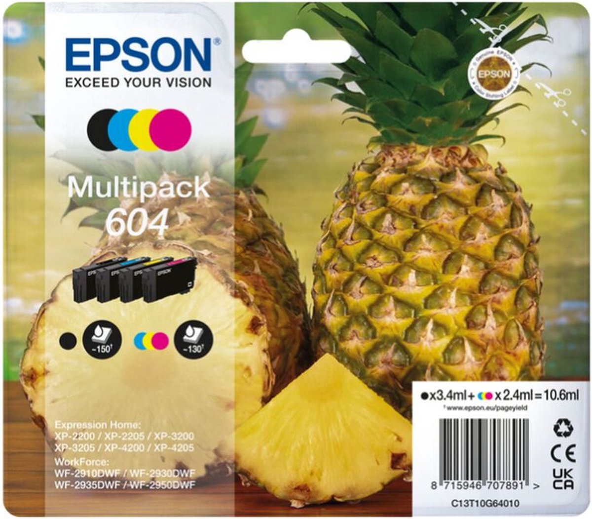 Epson | Multipack | 4-kleuren 604