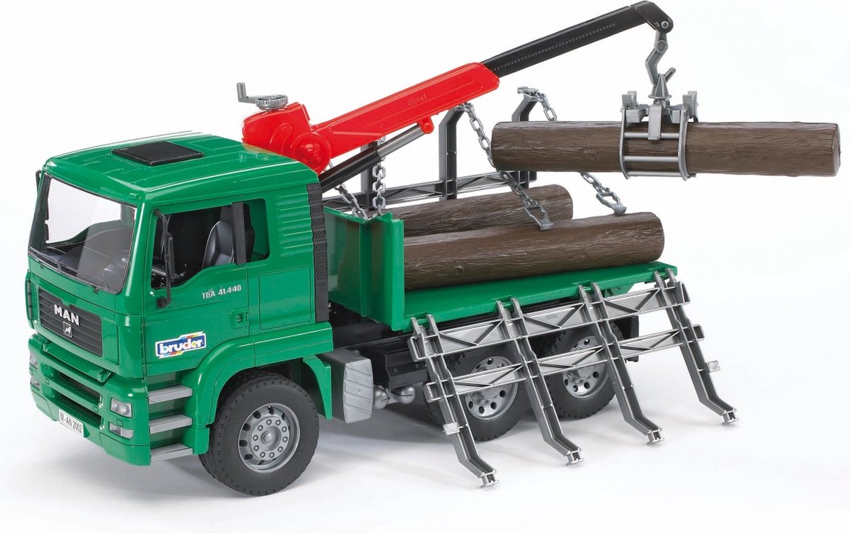 Bruder | Vrachtwagen MAN | Inclusief Bomen