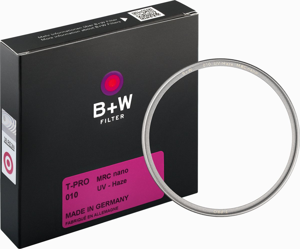 B+W | Filter | T-Pro UV MRC 43mm nano
