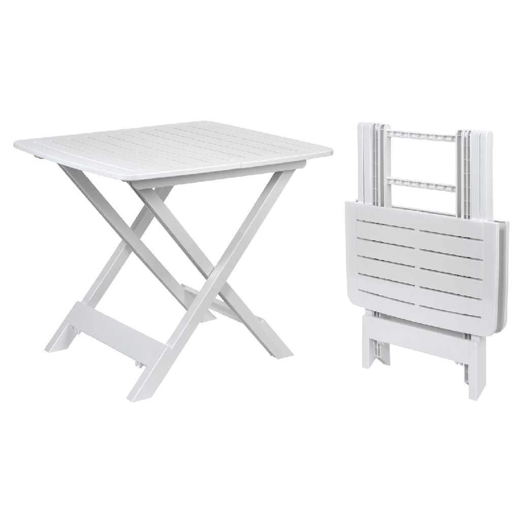 Campingtafel Vouwbaar Wit 43x45x50cm (1394041) | Campingtafel | Kleur Wit