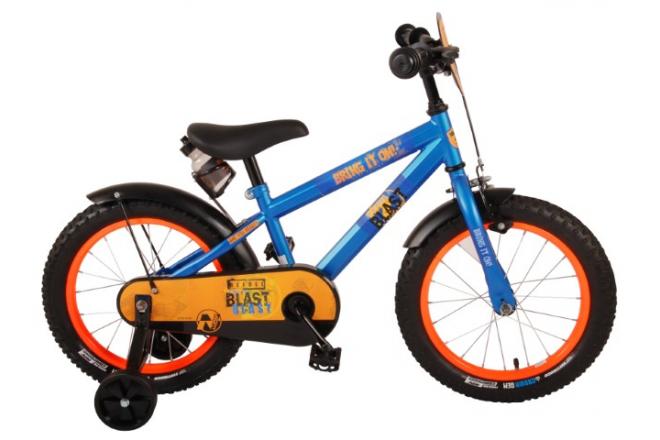 NERF | Kinderfiets | 16 inch | Jongens | Satijnblauw