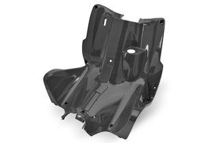 Yamaha | Binnenscherm | Zwart Metallic