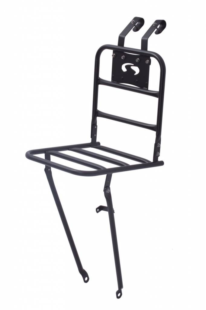 Steco | Transportvoordrager | 30x30 cm | mat zwart