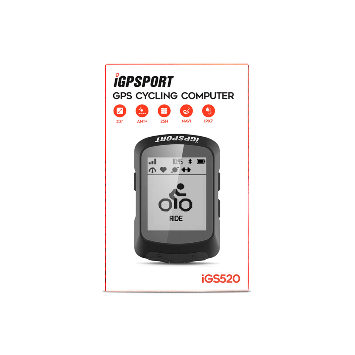 iGPSPORT | Fietscomputer | 2,3-inch antireflectiescherm – GPS – IPX7