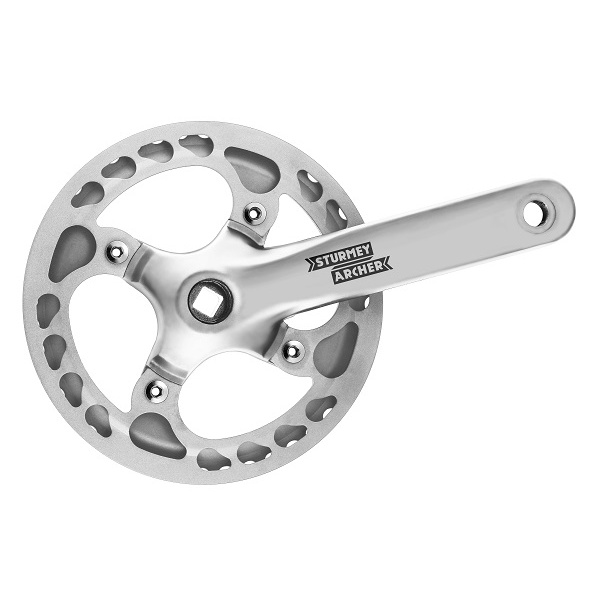 Sturmey Archer | Crankstel | 44T | 170mm | Zilver