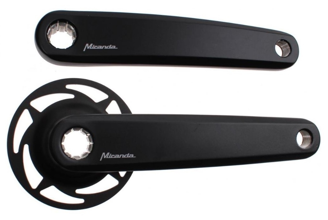 Miranda | Crankstel | e-bike Bosch-2 | 170 mm | Zwart