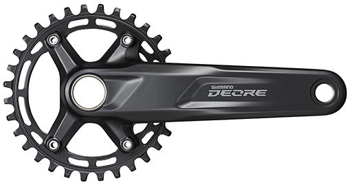 Shimano Deore FC-M5100-1 | Crankstel | 1x10/11-speed met 170 mm crankarm en 30 T