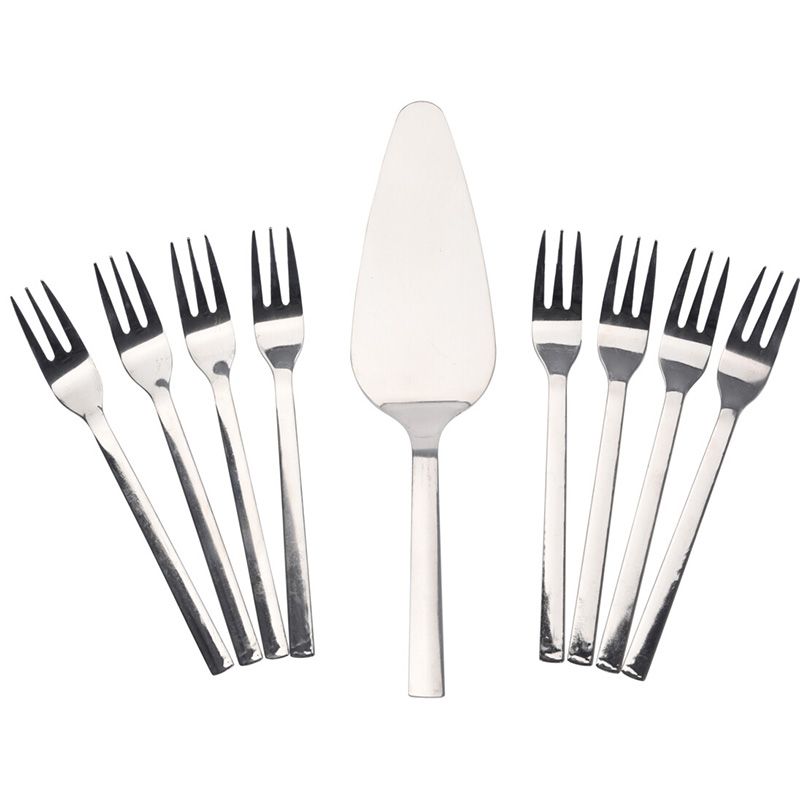 Excellent Houseware | Taartvorken met Schep | 9-delige set