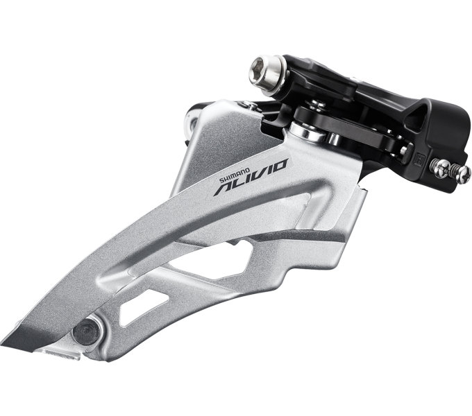 Shimano FD-M3100 voorderailleur, 3x9-speed, zwart/zilver