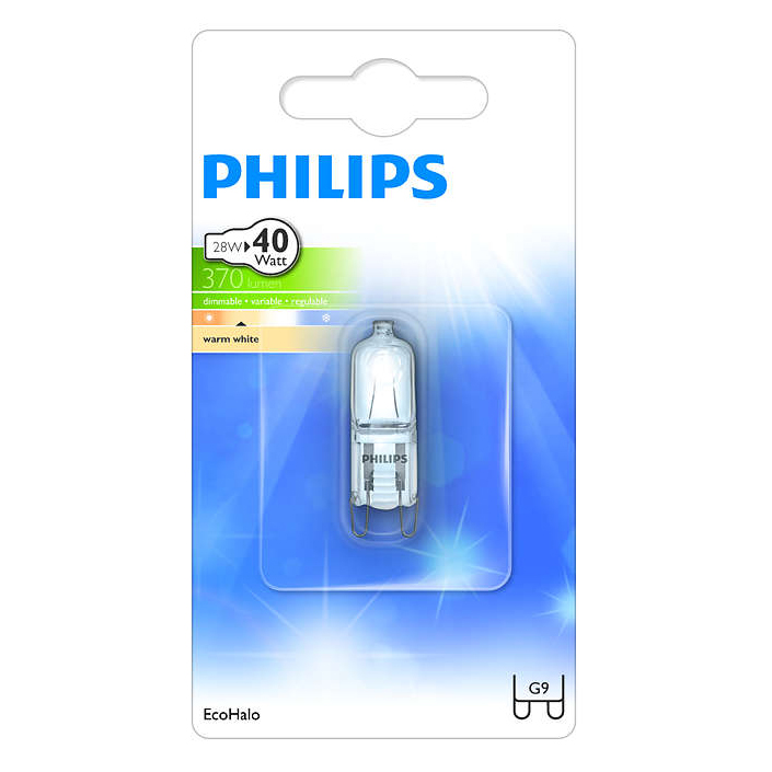 Philips | Halogeenlamp G9 28W 370Lm capsule