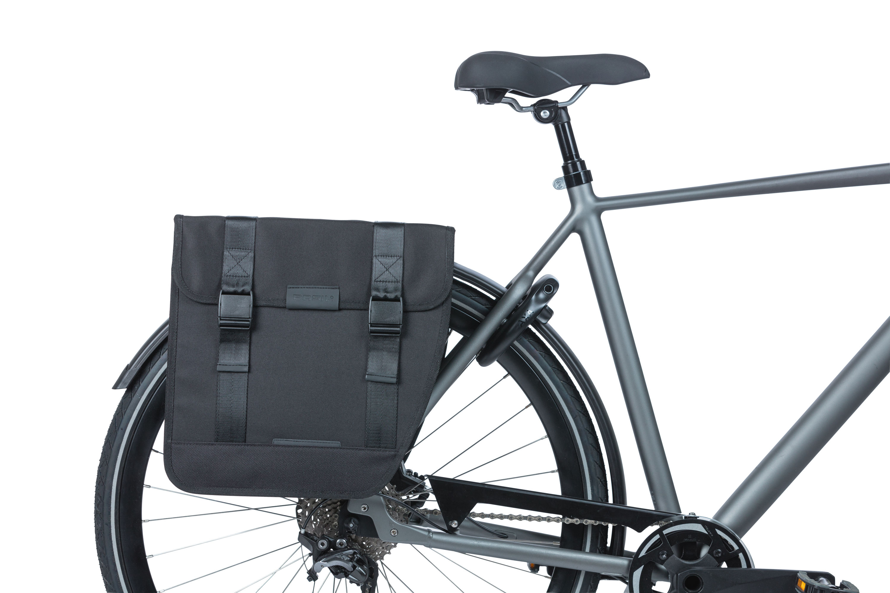 Basil | Tour Double XL | 35 liter | Zwart