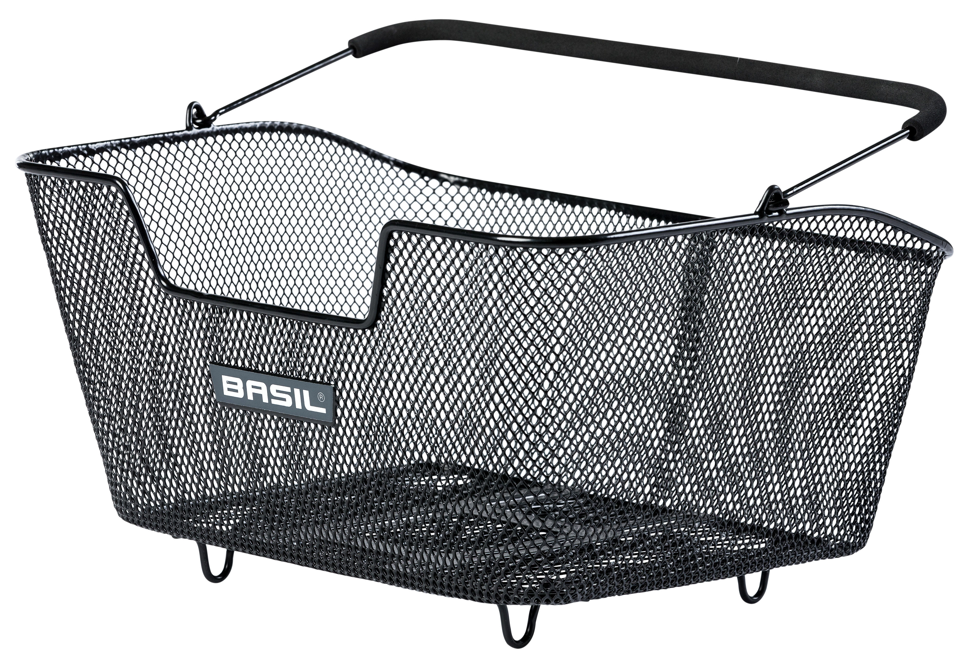 Basil | Fietsmand Base M | 14 liter | Zwart