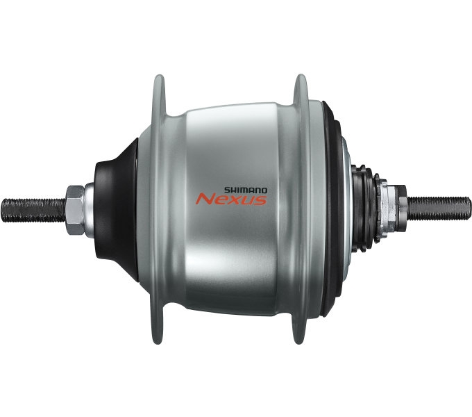 Shimano Nexus 8 versnellingsnaaf – velgrem/rollerbrake – 36-gaats – zilver