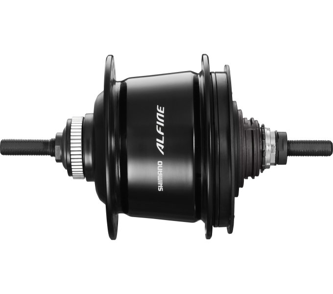 Shimano Alfine SG-S7001 8-speed versnellingsnaaf – schijfrem, 36 gaats, zwart