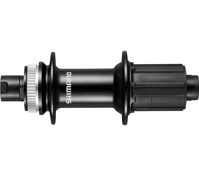 Shimano | Achternaaf | 10/11 versnellingen - Center Lock - 28 spaakgaten - 12 mm steekas - Zwart