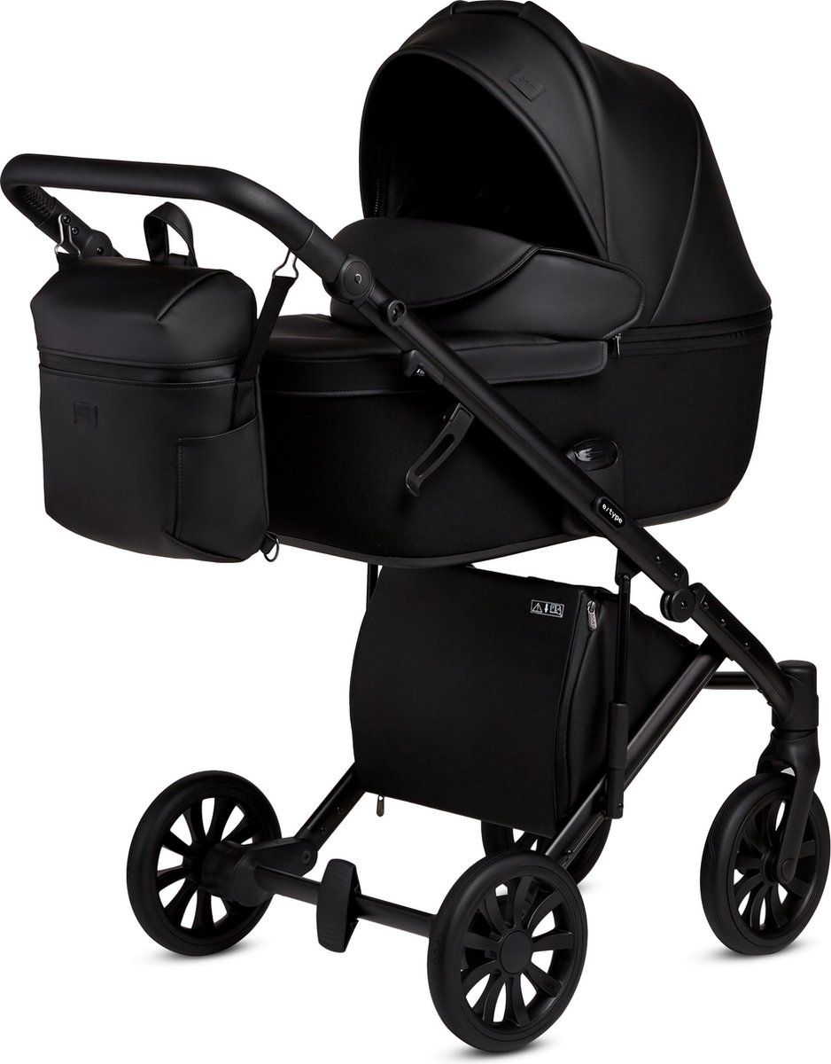 Anex e type 2 in 1 Pram Noir