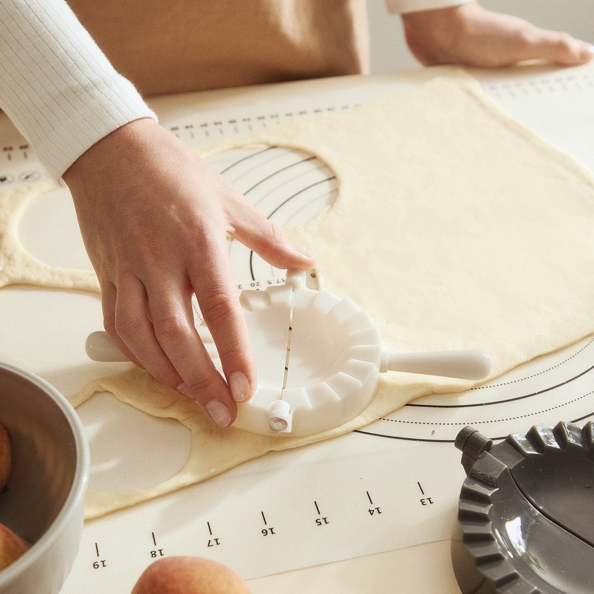 HOMLA Easy Cook dumplingvormer – kunststof – 2 stuks