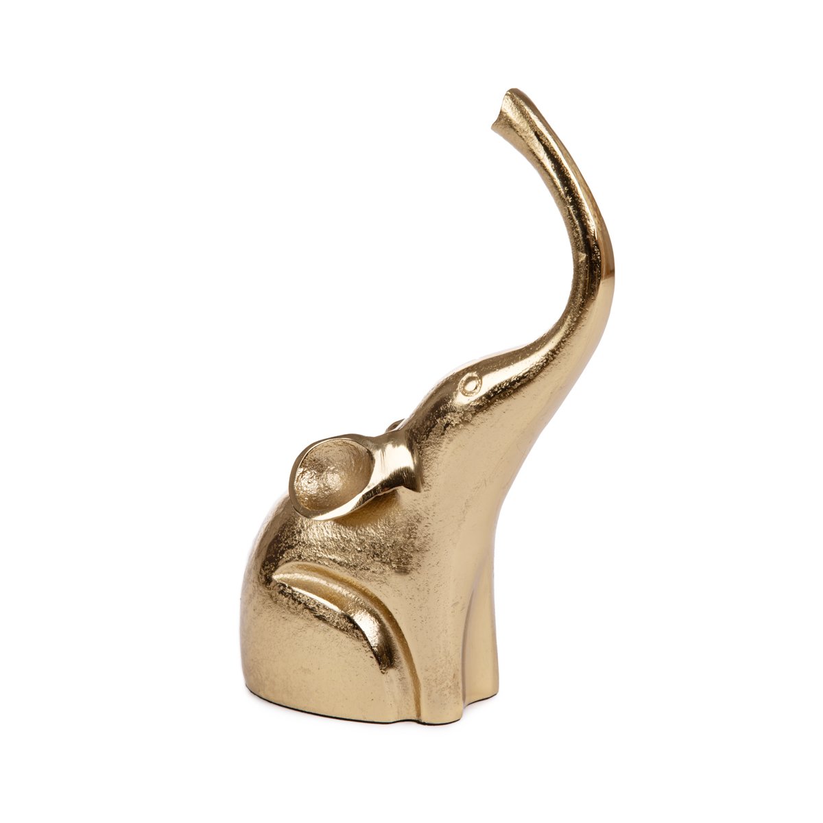Homla | Staand Ornament | Gouden Olifant | 18x8x25 cm