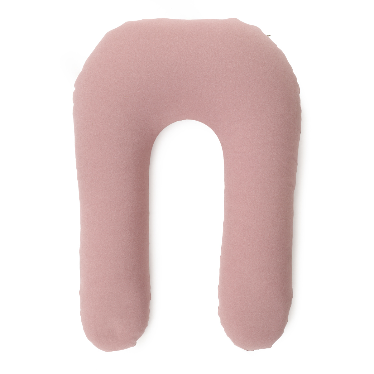 ZULEMA Croissantkussen | Roze | 80 x 55 x 10 cm | Homla