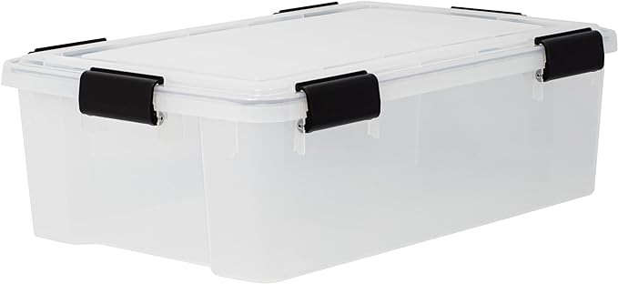 Iris | Luchtdichte Doos | 30L | Transparant | 60x40x20 cm