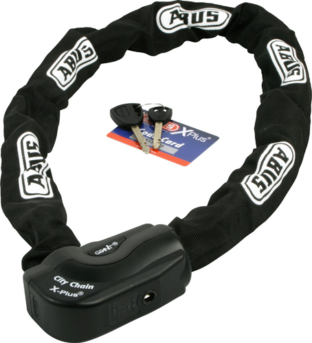 ABUS | Kettingslot | CityChain X Plus 1060 - 110x10mm - Zwart