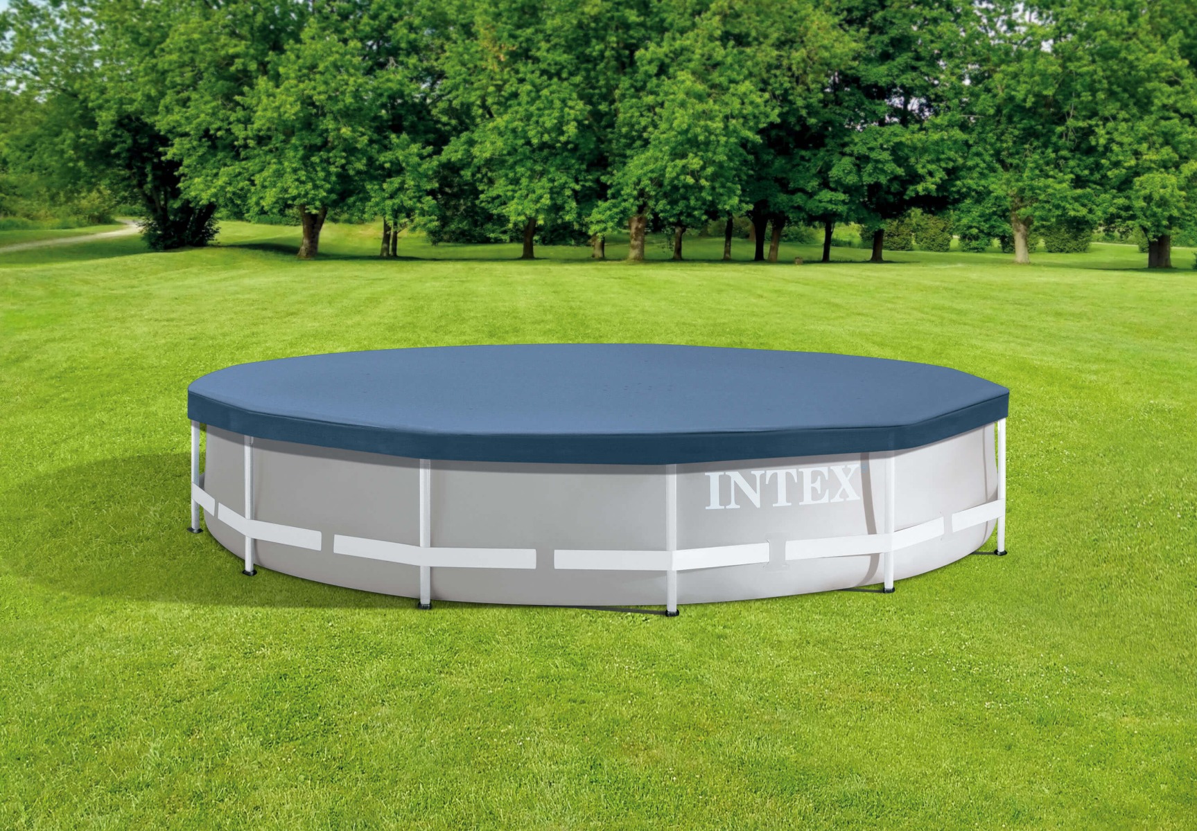 Intex | Afdekzeil zwembad frame ø 366 cm | Beschermt tegen vuil en speciaal ontworpen