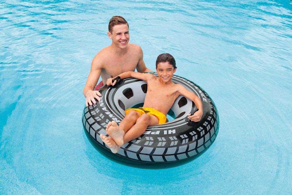 Intex Zwemring Monstertruck met handvat – 114 cm