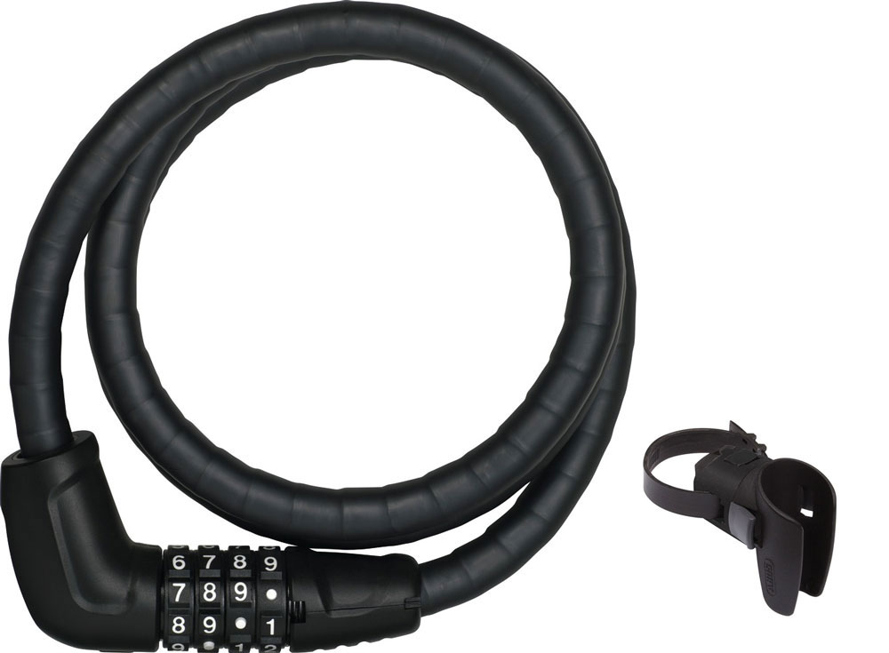 Abus kabelslot Tresorflex 6615C – 120 cm, 15 mm, zwart