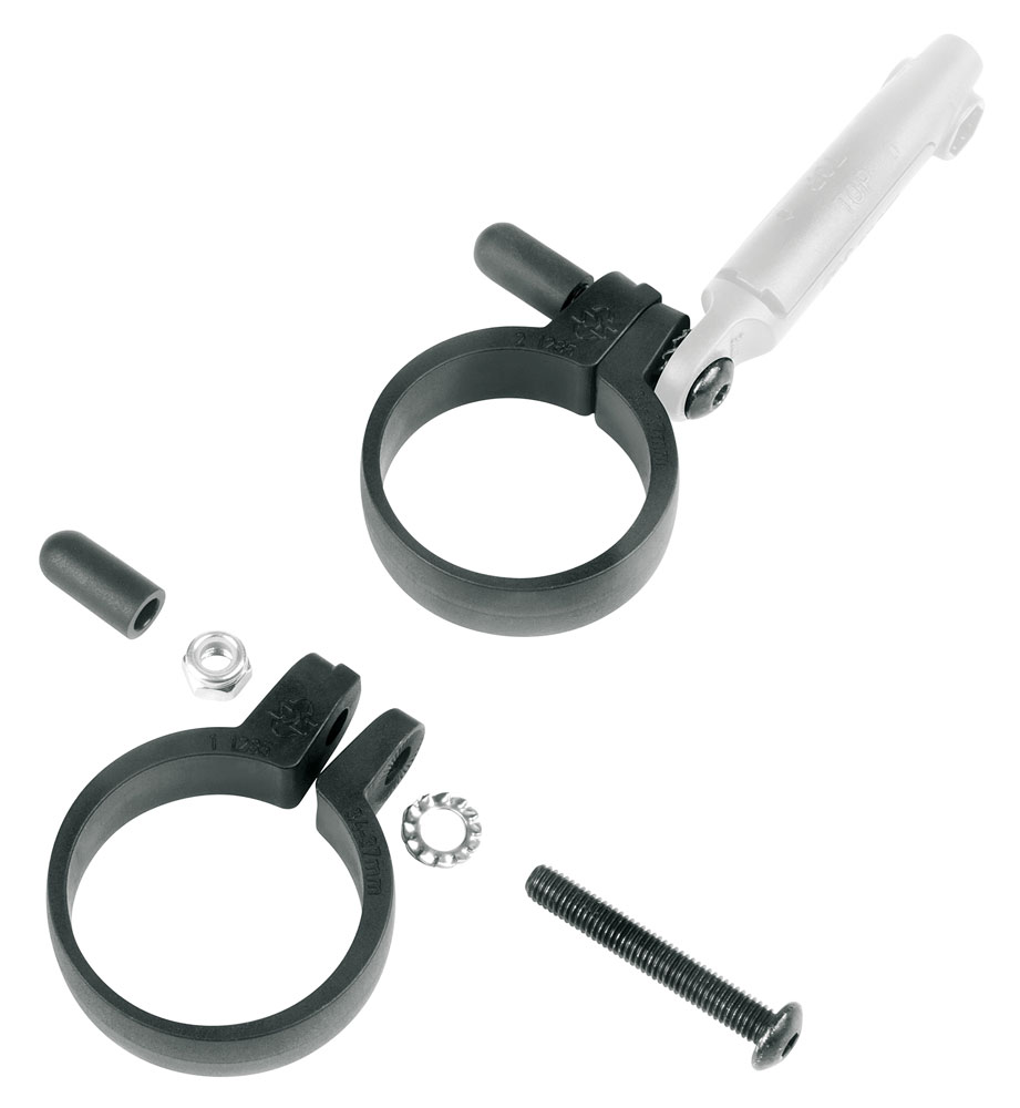 SPATD SKS stangbevestigde verende vork | 31–34 mm | zwart