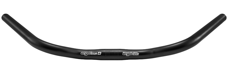 Ergotec stuur | aluminium | 25,4 mm | 590 mm