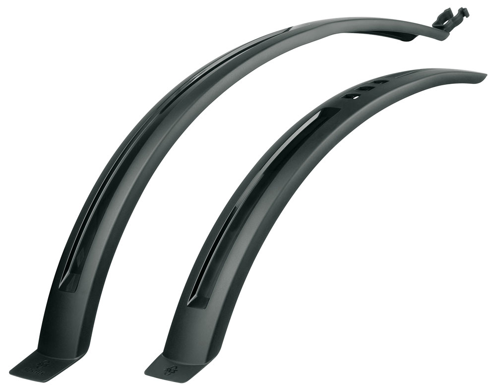 SKS | Spatbordset | 26/28 inch | Hightrek 2.0 | PVC | Zwart