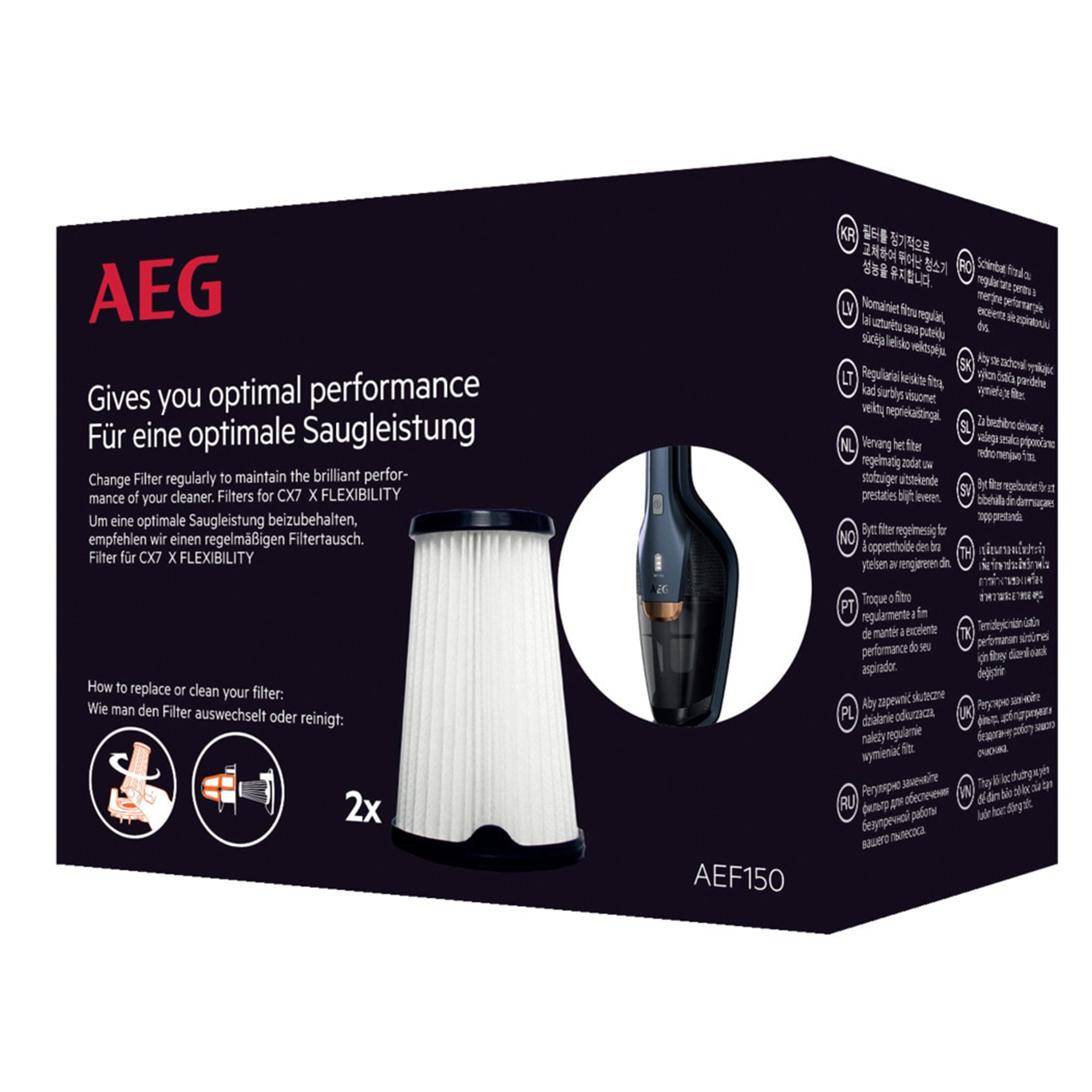 AEG | Filter | Passend voor CX 7 X Flexibility