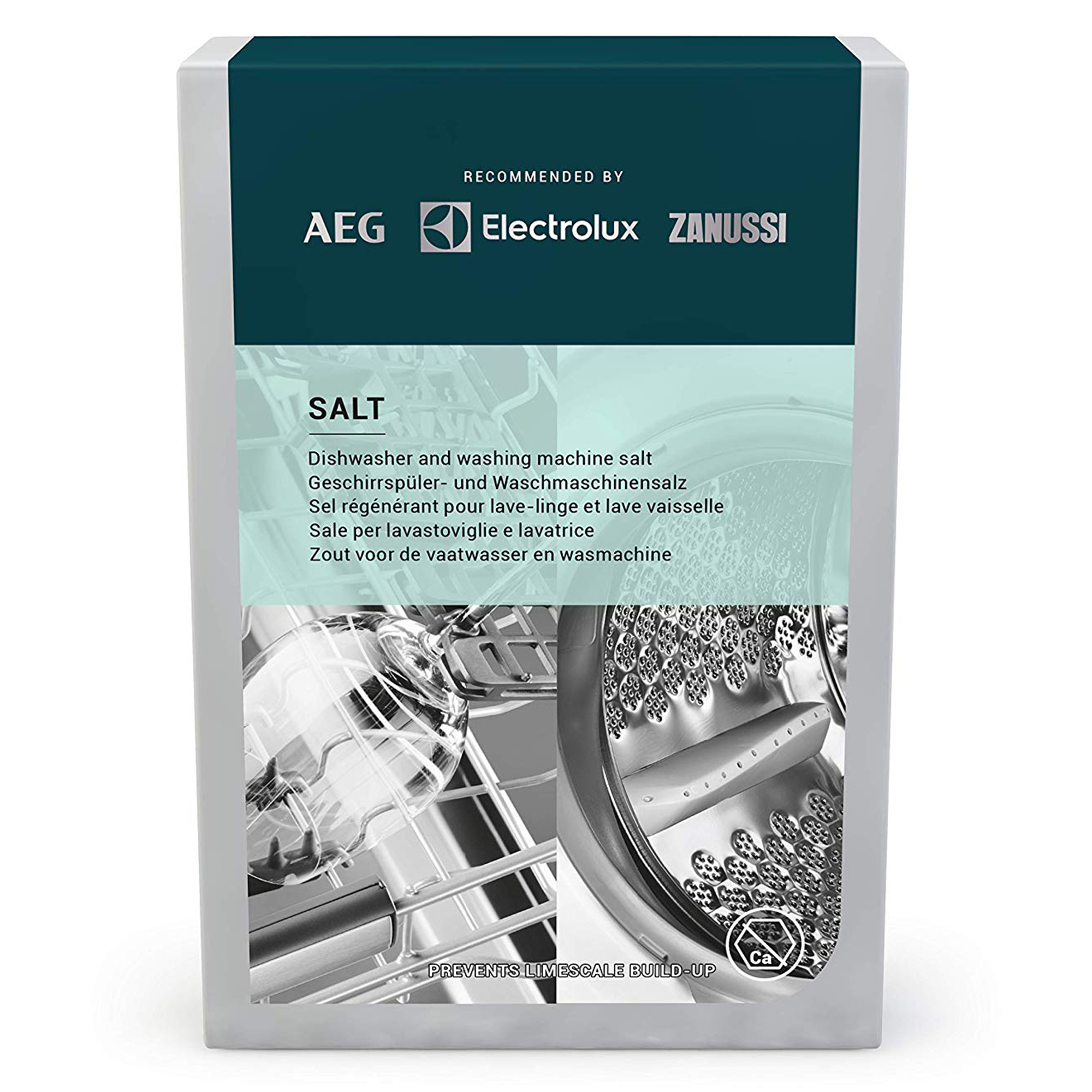 AEG regeneratiezout | 1 kg | geschikt voor wasmachine en vaatwasser