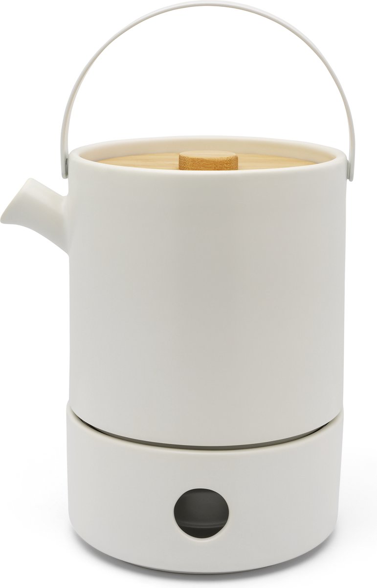 Bredemeijer | Theeset | Umea 1,2L | Wit met Theelicht