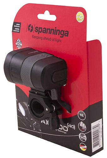Spanninga | Koplamp Axendo 40 USB | 40 Lux – Oplaadbare Li-Ion LED