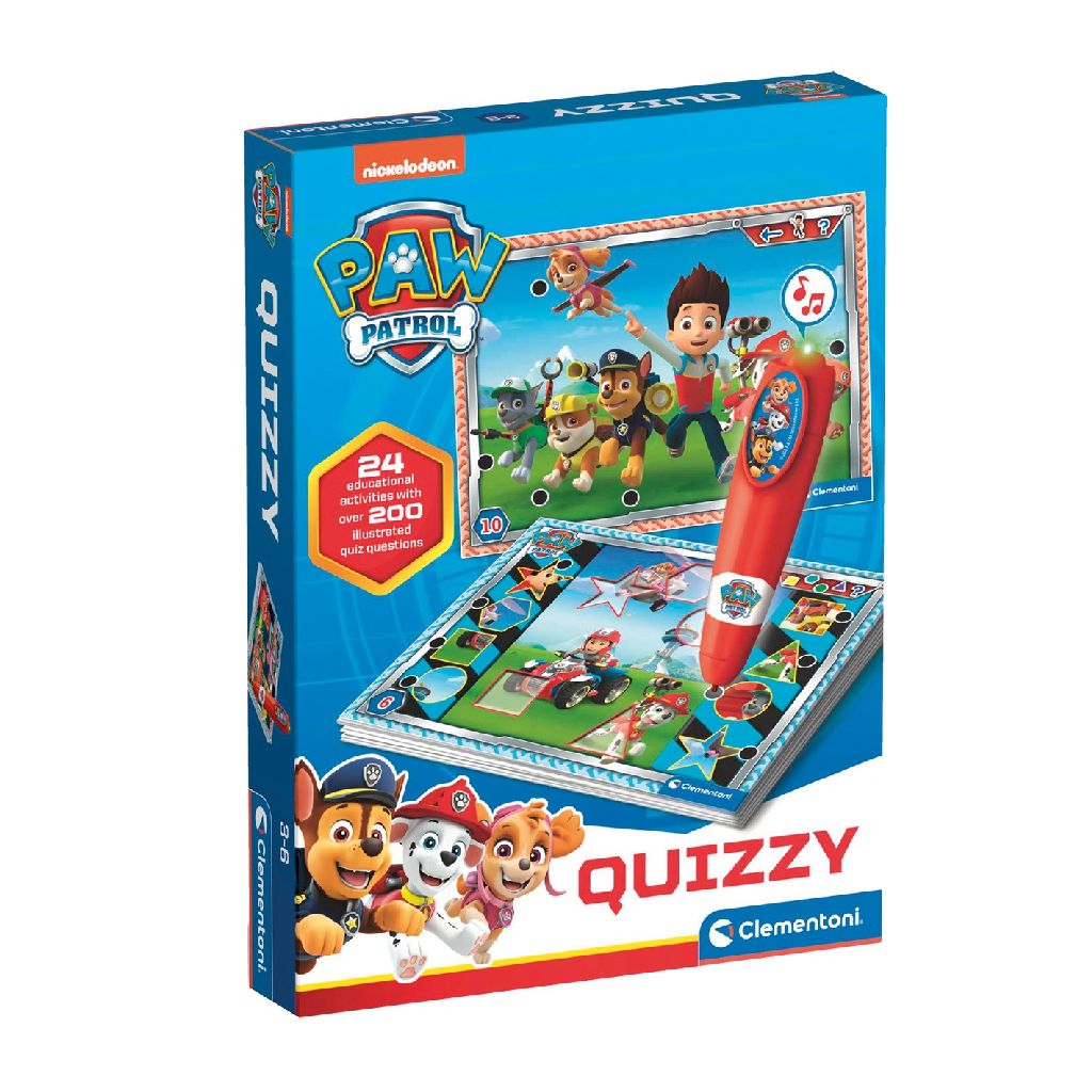 Clementoni | Paw Patrol Quizzy | Educatieve Quizzen met Elektronische Pen