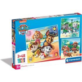 Clementoni | Puzzel | Paw Patrol 3 x 48 stukjes (2013974)