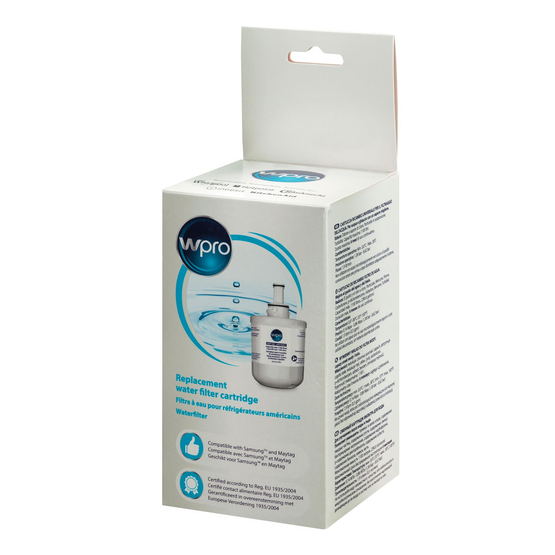 WPRO Koelkastwaterfilter – filtert metalen, roest en vuil