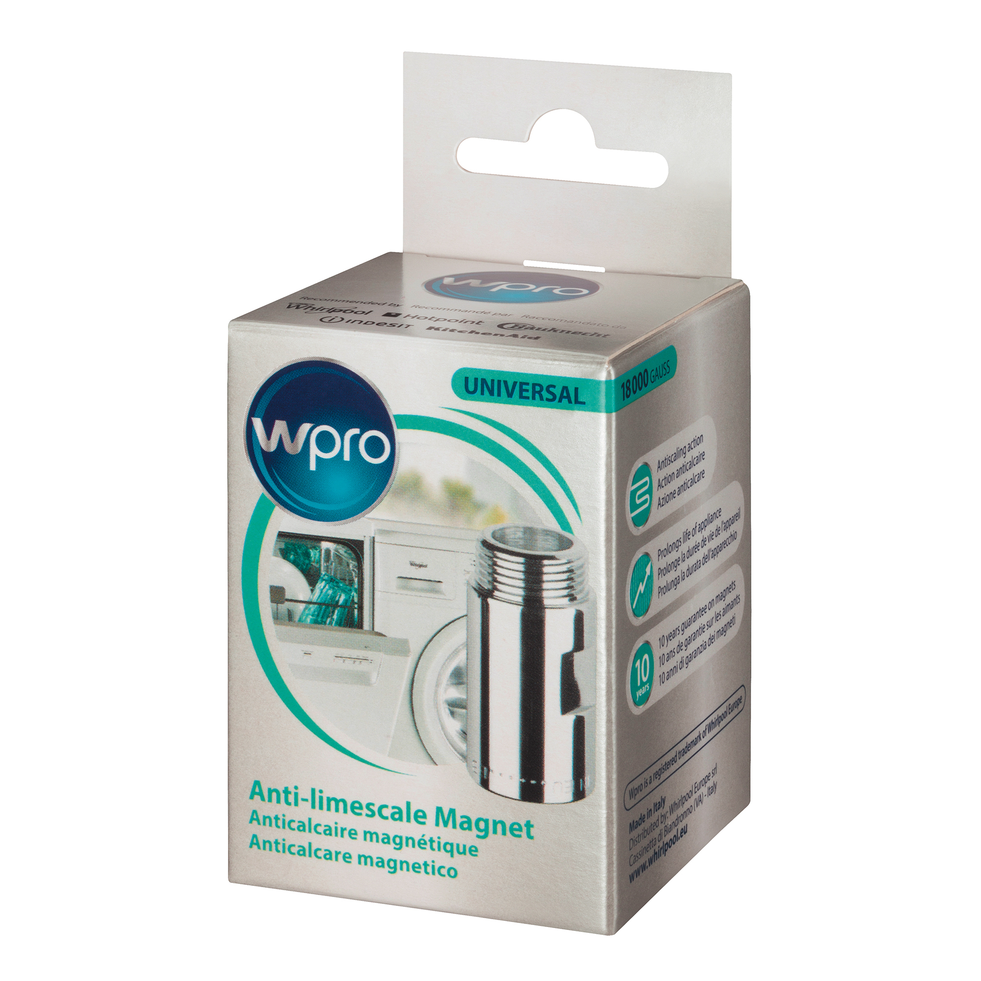 WPRO | Magnetische Waterontkalker | 18000 Gauss | Universeel