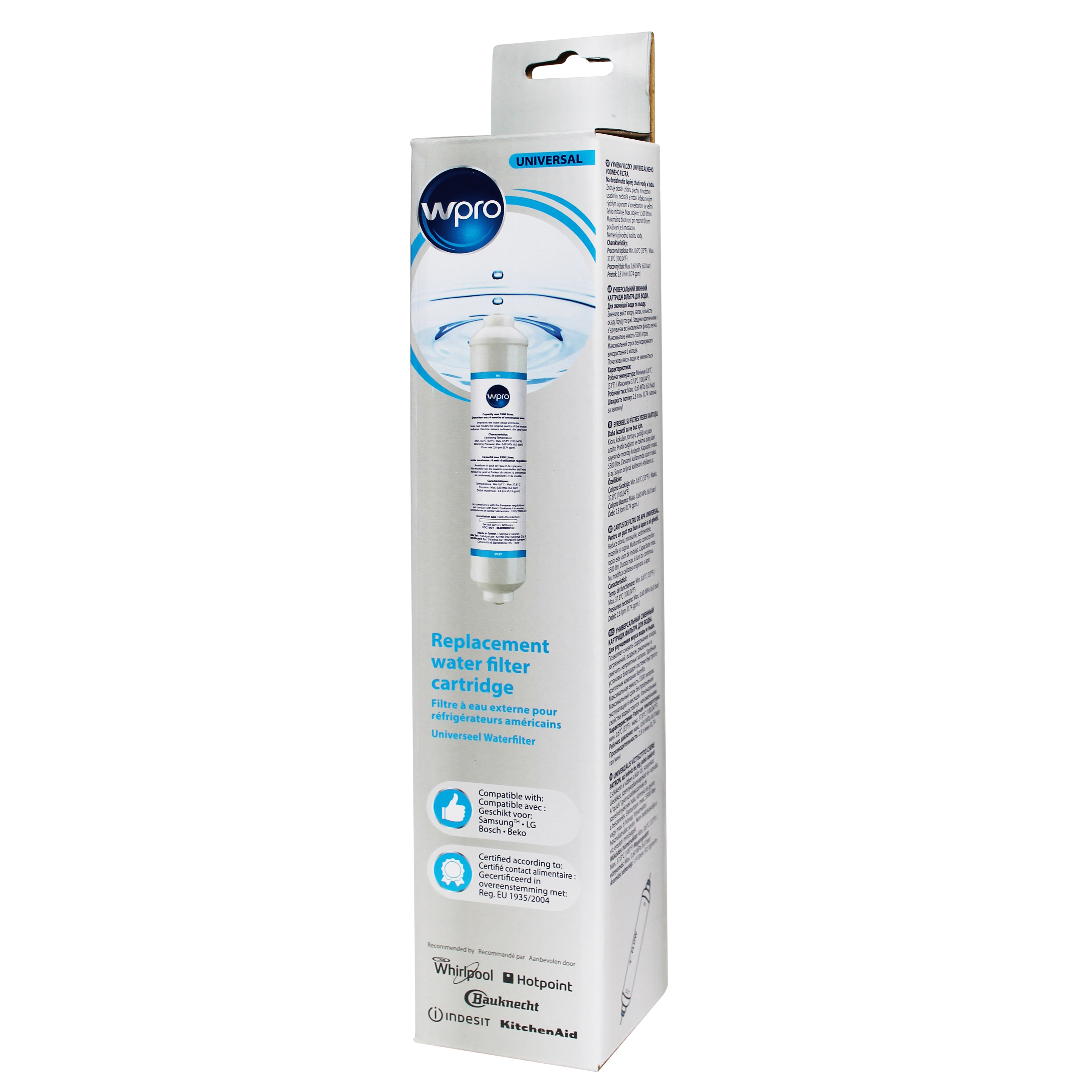 WPRO | Waterfilter | Extern voor Koelkast