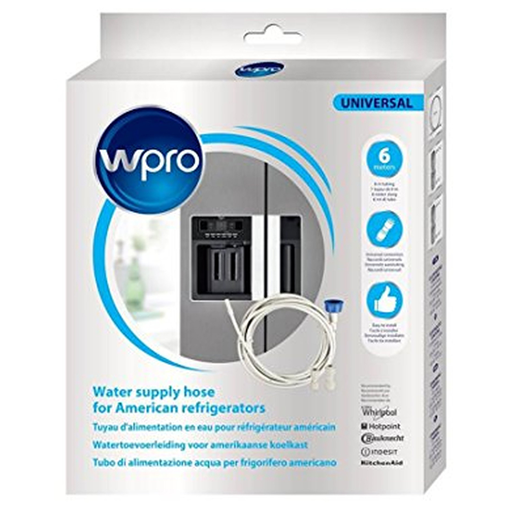 WPRO | Waterfilterslang | 6 m set voor Amerikaanse koelkasten