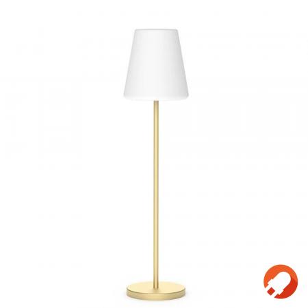 New Garden | Lola Slim 120 | LED Vloerlamp | Messing