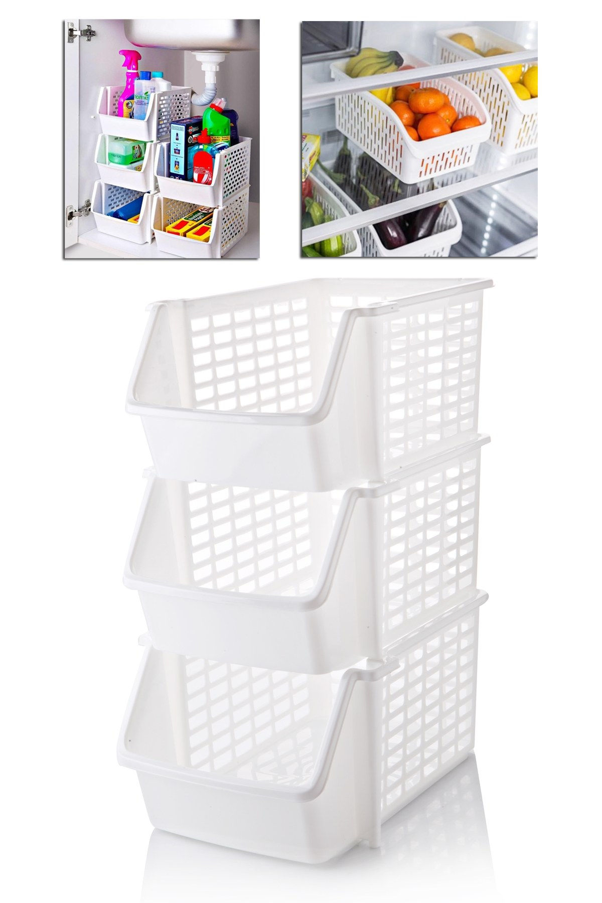 Asir keukenorganisator – multicolor – 29 × 15 × 21 cm