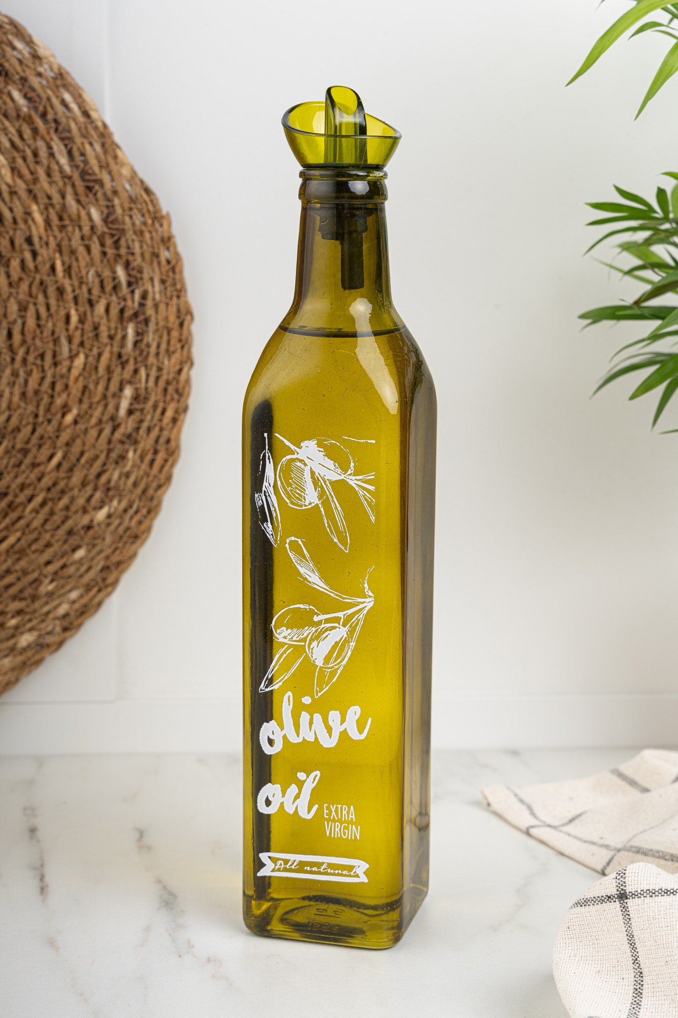 Asir | Olie Dispenser | Veelkleurig - 500 ml