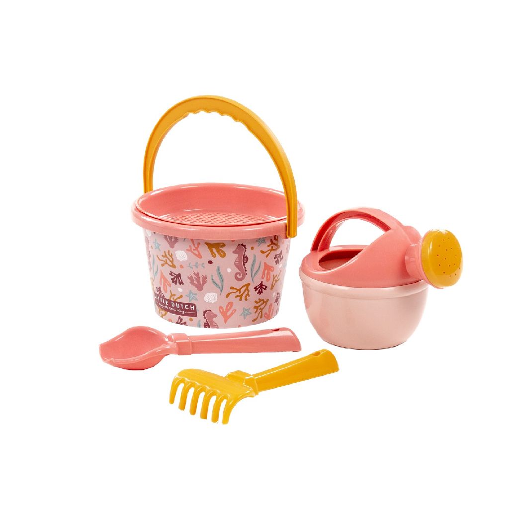 Little Dutch | Strandset 9,5cm 5 dlg | Ocean Dreams Pink