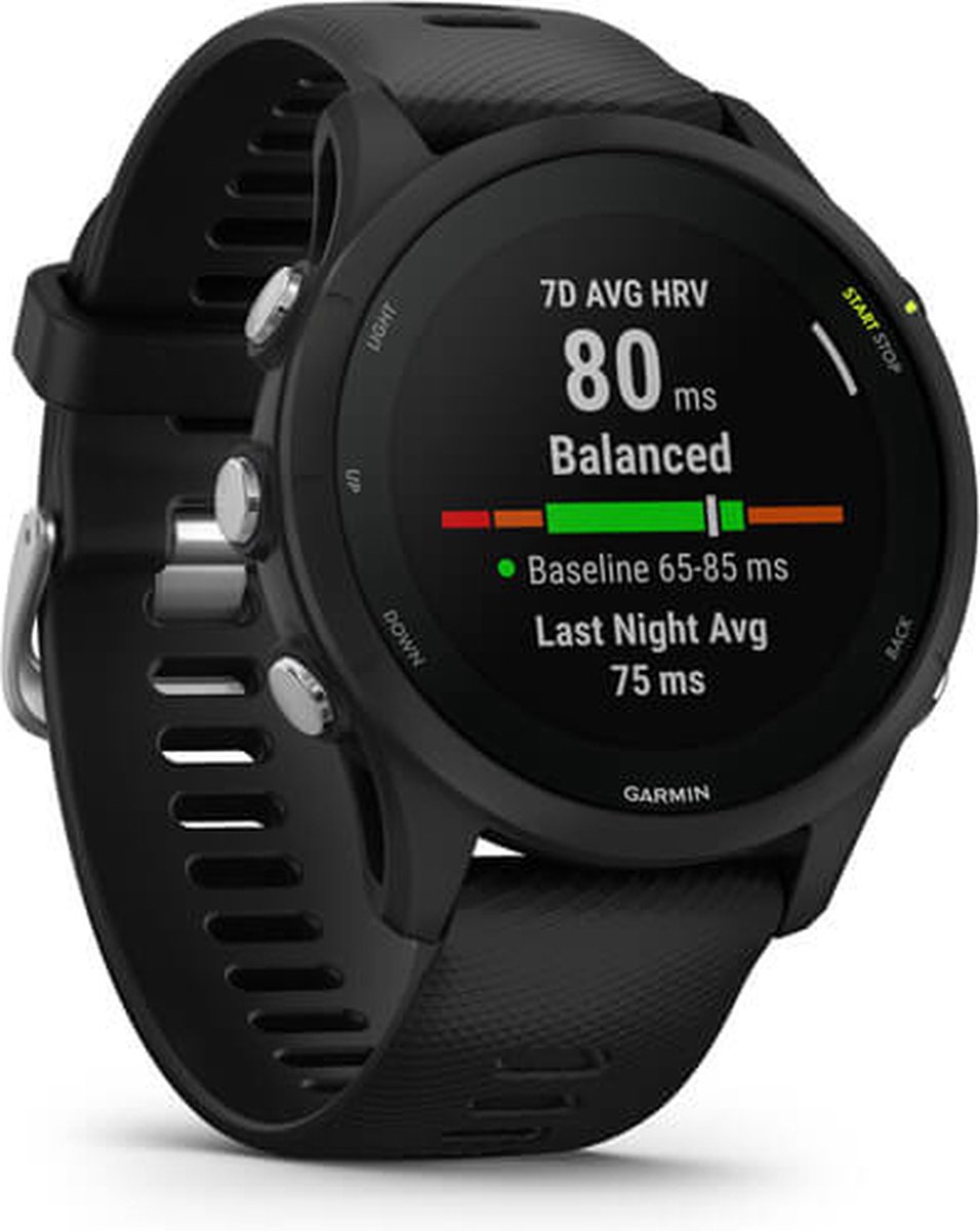 Garmin | Forerunner 255 Music | Zwart